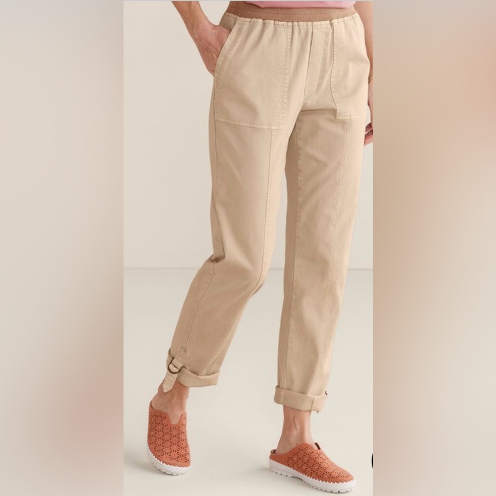 Soft Surroundings Medina Convertible Crop Straight Leg‎ Pants
